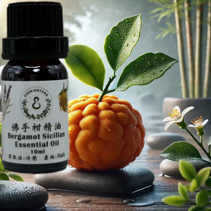 果香精油 佛手柑精油 10/50ML 100%純精油 單方精油 贈玫瑰擴香石