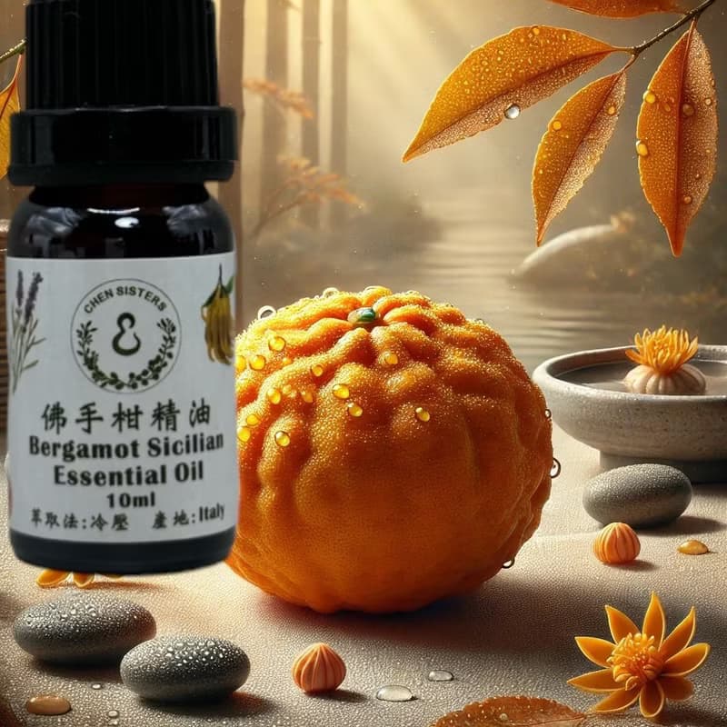 果香精油 佛手柑精油 10/50ML 100%純精油 單方精油 贈玫瑰擴香石