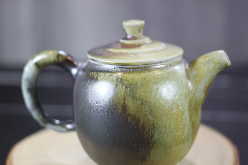 【送禮好物】柴燒 原礦土塗層 手工茶壺 名家葉敏祥手工作品
