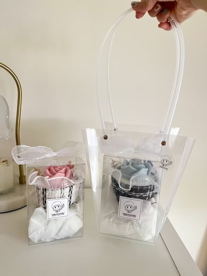 托比好蠟 | 玫瑰花束香氛燭杯