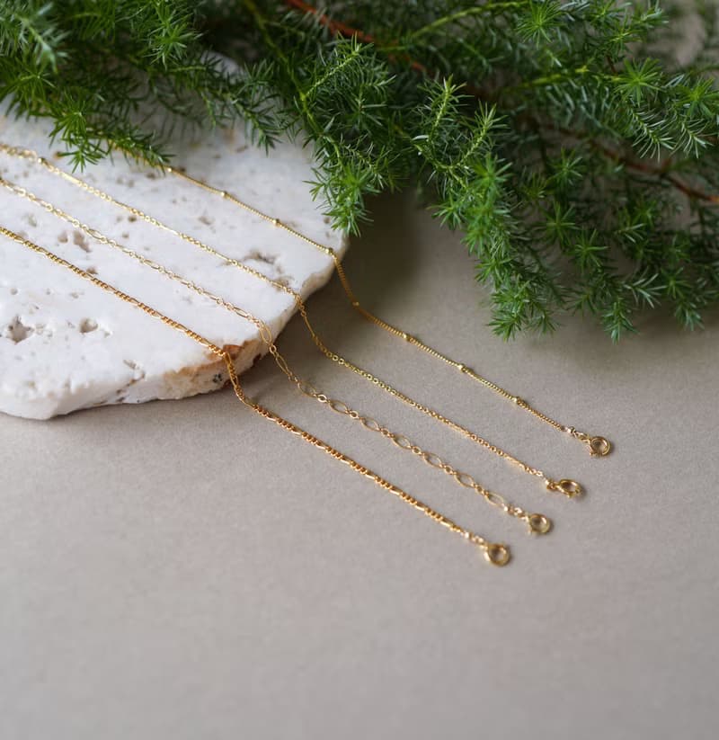 14kgf   デザインチェーンブレスレット