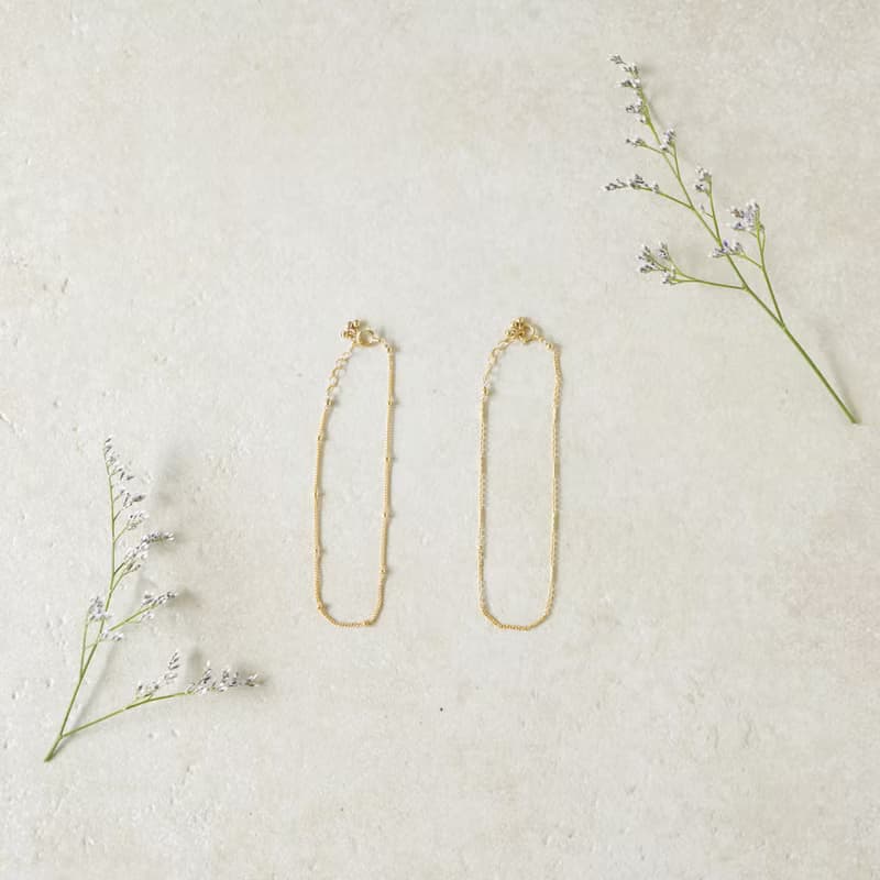 14kgf   デザインチェーンブレスレット