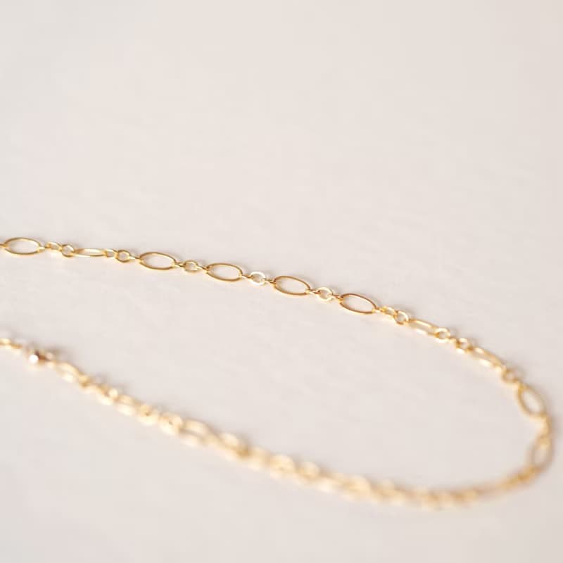 14kgf   デザインチェーンブレスレット