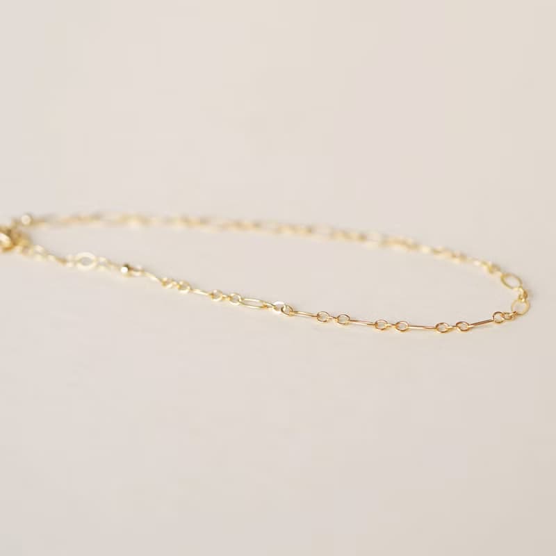 14kgf   デザインチェーンブレスレット