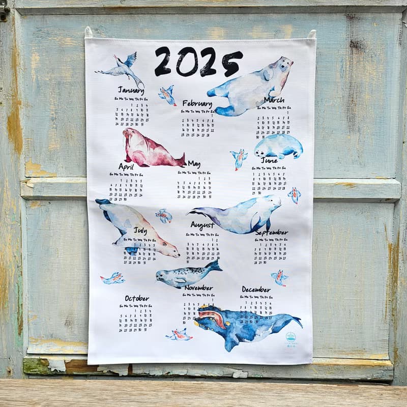 2025北極生物年曆 聖誕禮盒 交換禮物