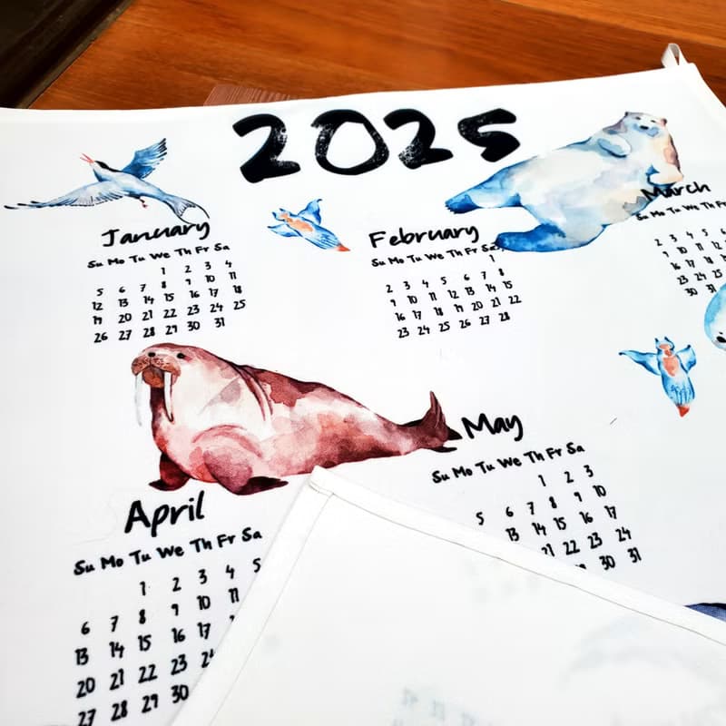 2025北極生物年曆 聖誕禮盒 交換禮物