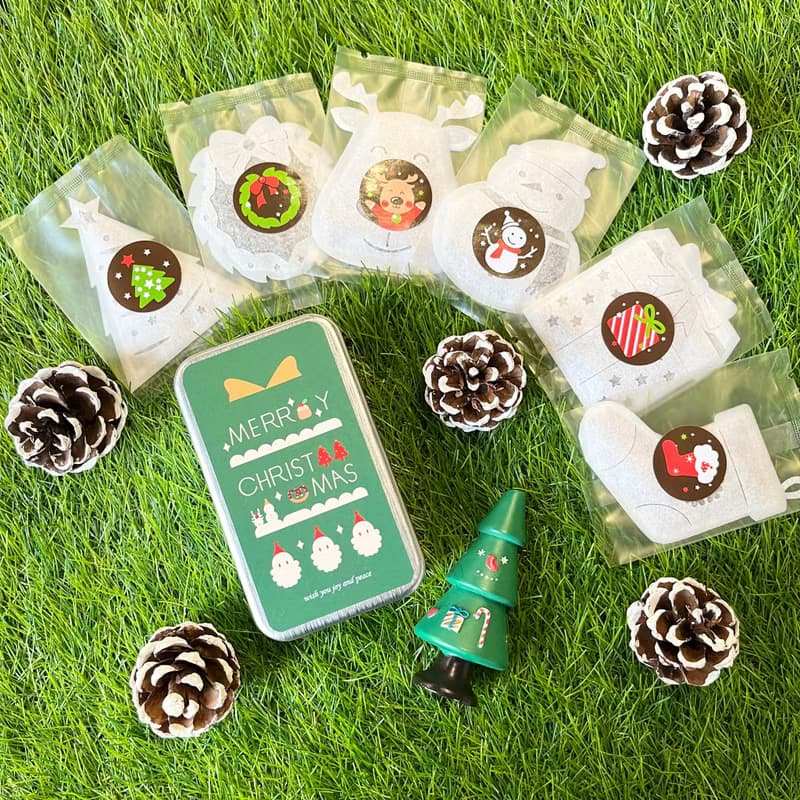 【聖誕禮物】茶杯裡的耶誕派對(含6個耶誕造型茶包)