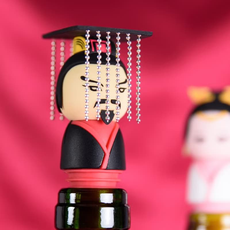 帝后瓶塞│漢光武帝 食品級矽膠文創 | 故宮授權