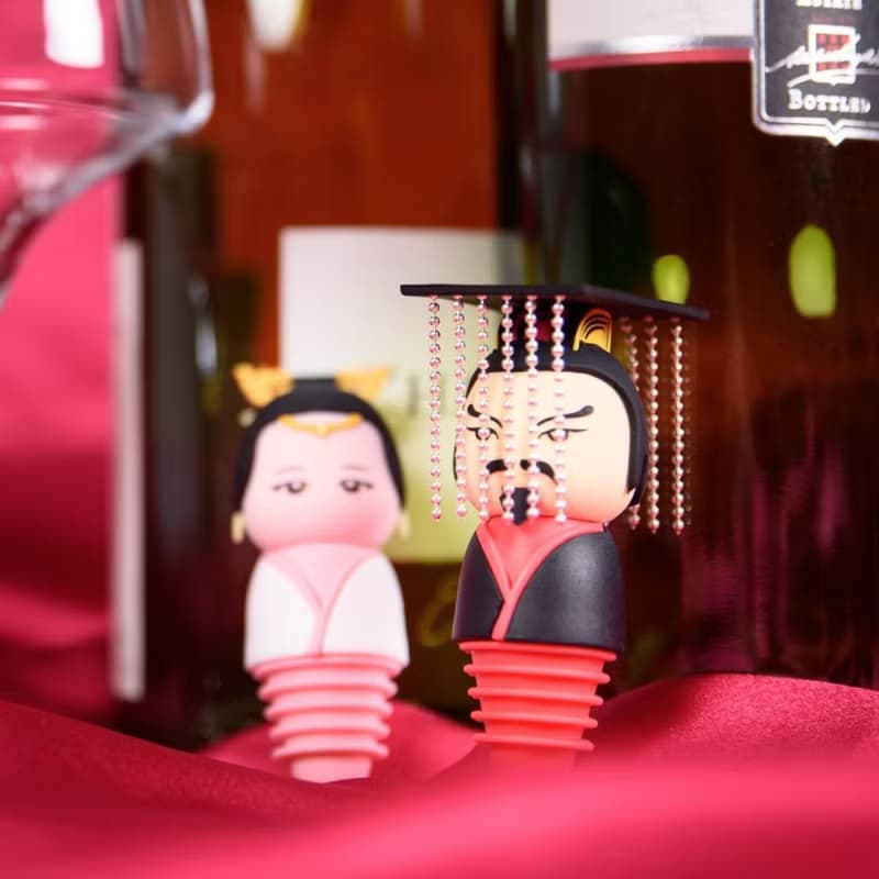 帝后瓶塞│漢光武帝 食品級矽膠文創 | 故宮授權