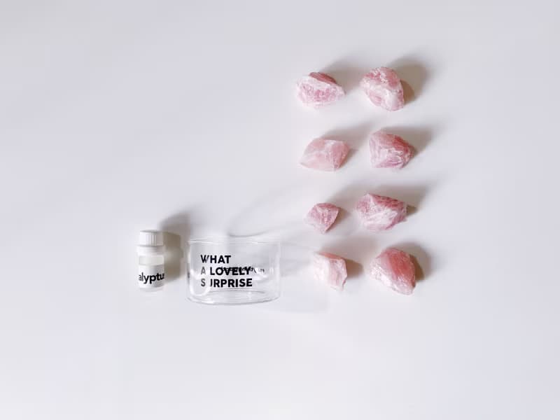 香氛禮盒 天然礦石 水晶擴香石禮盒 x3款香氛精油丨