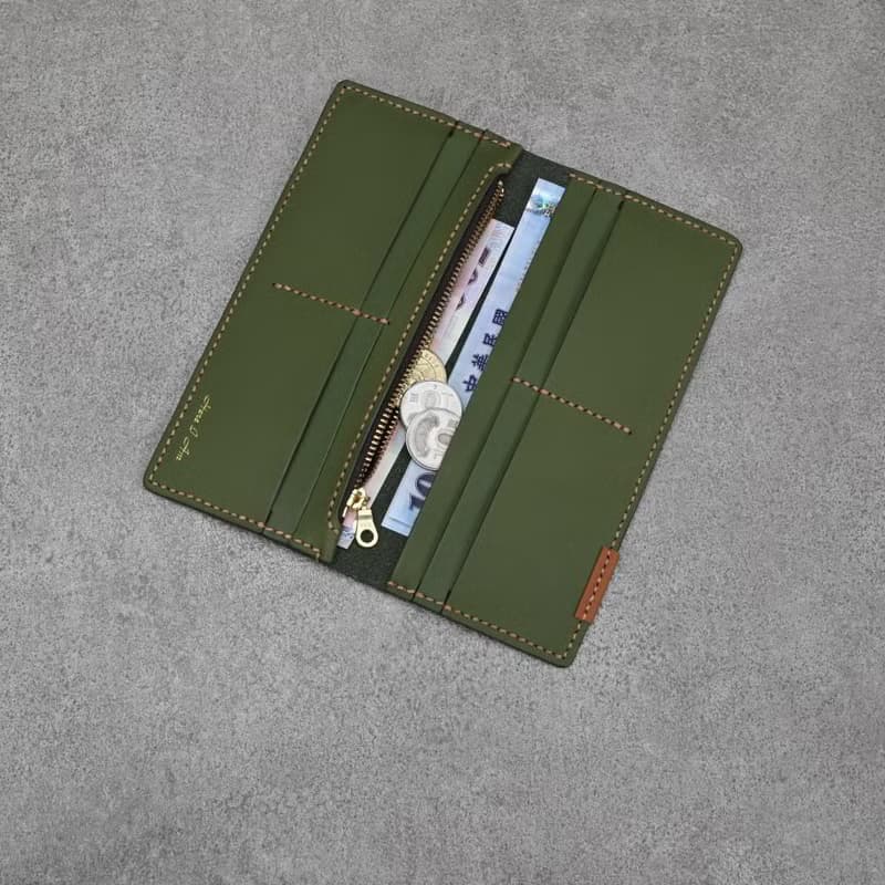 扁長夾 錢包 男士皮夾 卡夾 薄長夾 銀包