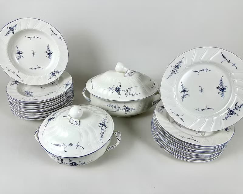 Villeroy & Boch 盧森堡餐具套裝 12 件套復古瓷器 28 件