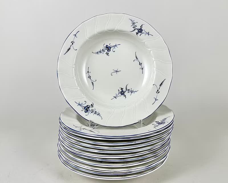 Villeroy & Boch 盧森堡餐具套裝 12 件套復古瓷器 28 件