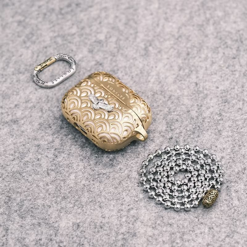 【時尚飾物】 SOULITE Eagle Vibes Gold 蘋果 AirPods Pro 1&2
