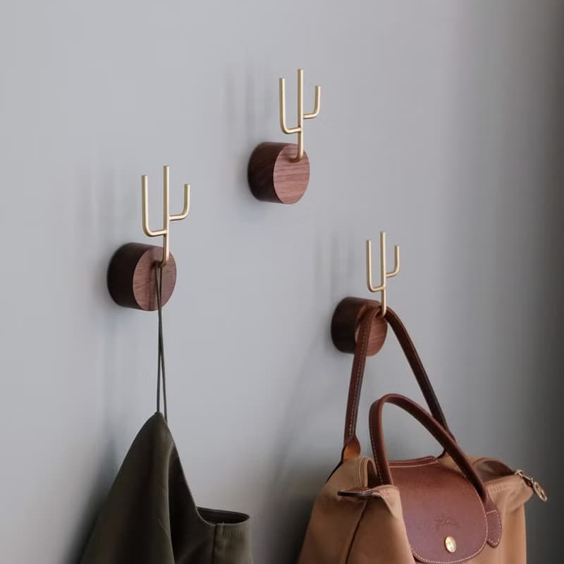 聖誕禮盒 【庫存不多售完無補】鹿角仙人掌磁鐵掛鉤 免打孔收納