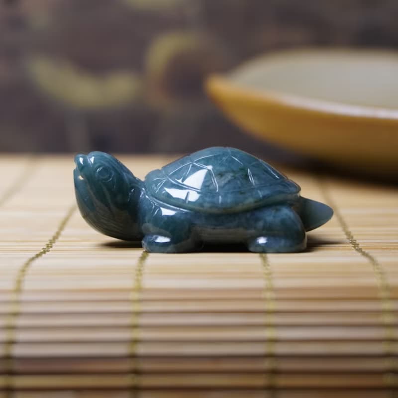 【吉祥‧長壽】翡翠烏龜 | 天然A貨翡翠 | 送禮