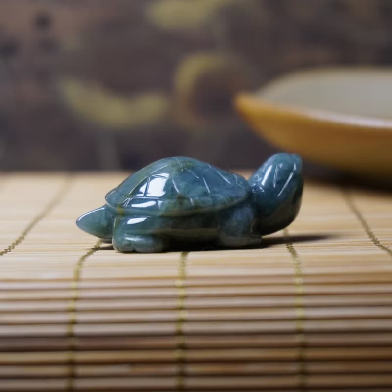 【吉祥‧長壽】翡翠烏龜 | 天然A貨翡翠 | 送禮