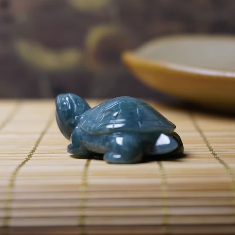 【吉祥‧長壽】翡翠烏龜 | 天然A貨翡翠 | 送禮