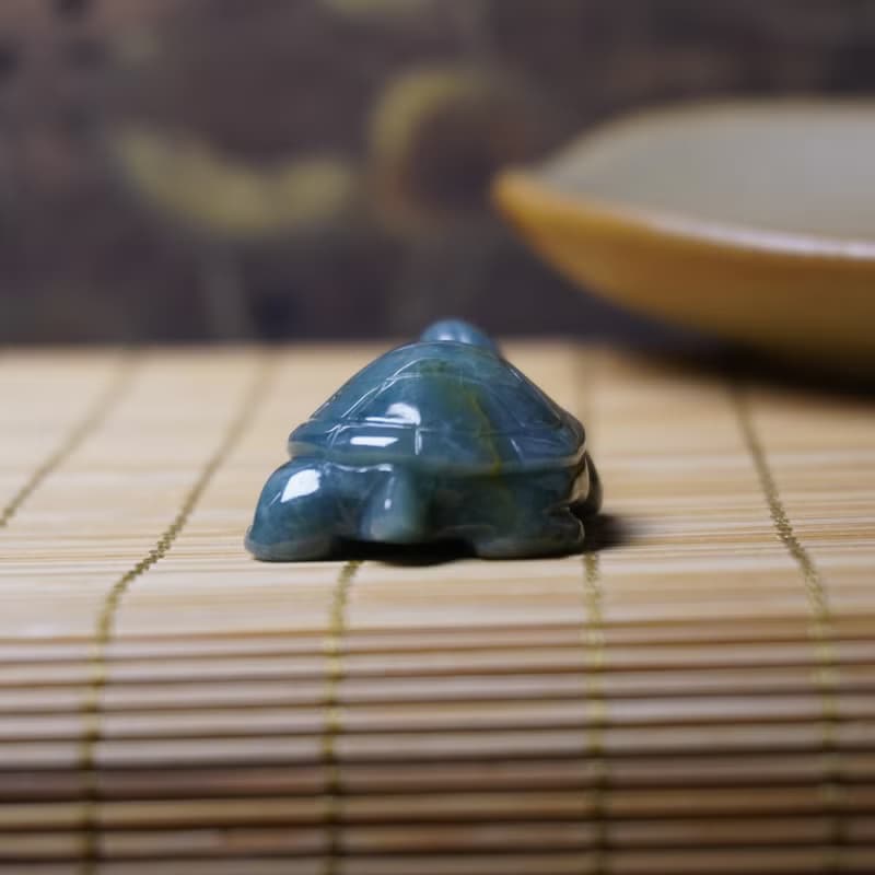 【吉祥‧長壽】翡翠烏龜 | 天然A貨翡翠 | 送禮