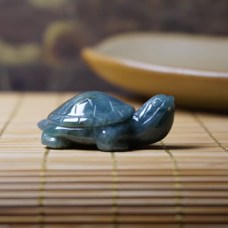 【吉祥‧長壽】翡翠烏龜 | 天然A貨翡翠 | 送禮