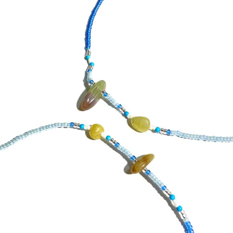 Fruit & Vegetable Collection - 026 Aronia Gemstone Necklace