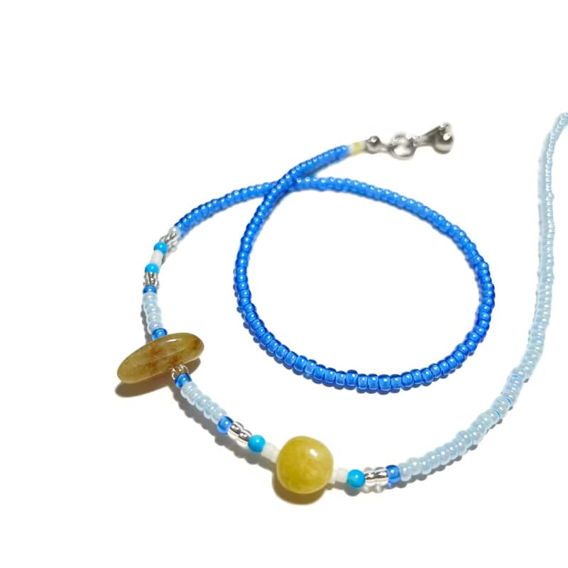 Fruit & Vegetable Collection - 026 Aronia Gemstone Necklace