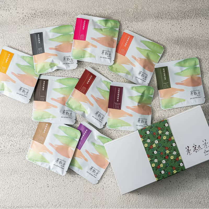 【茶粒茶】午茶時光茶包禮盒(10入)