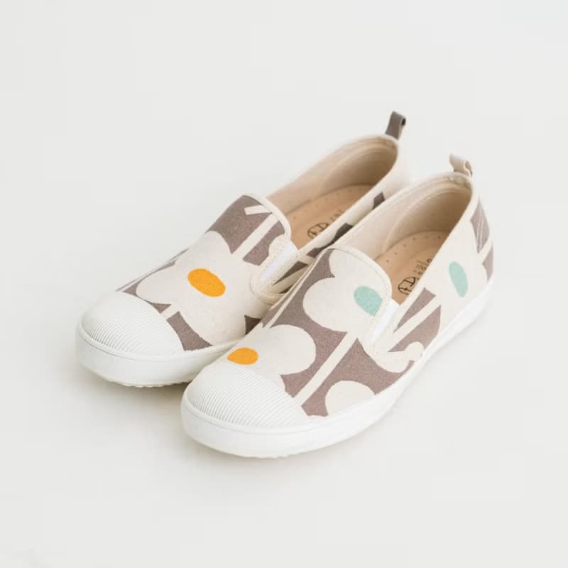 秋冬風格推薦【甜椒日】 爆米花 日本 花布 休閒鞋 療癒 暖心設計