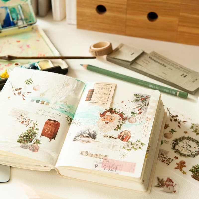 【Print-On Stickers 轉印貼紙】聖誕限定 No.27~30