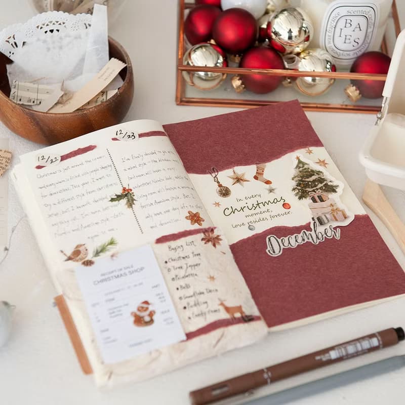 【Print-On Stickers 轉印貼紙】聖誕限定 No.27~30