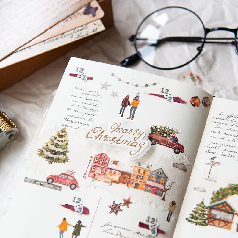 【Print-On Stickers 轉印貼紙】聖誕限定 No.27~30