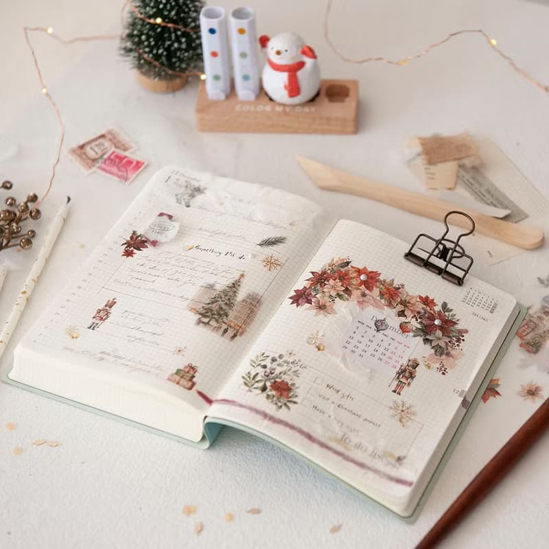 【Print-On Stickers 轉印貼紙】聖誕限定 No.27~30