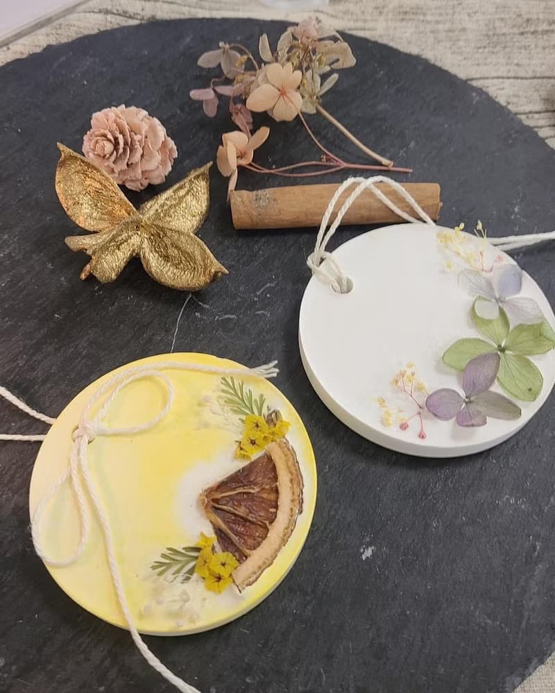 【體驗】【青手作DIY】基礎/花草擴香石  - 下單前請先私訊預約