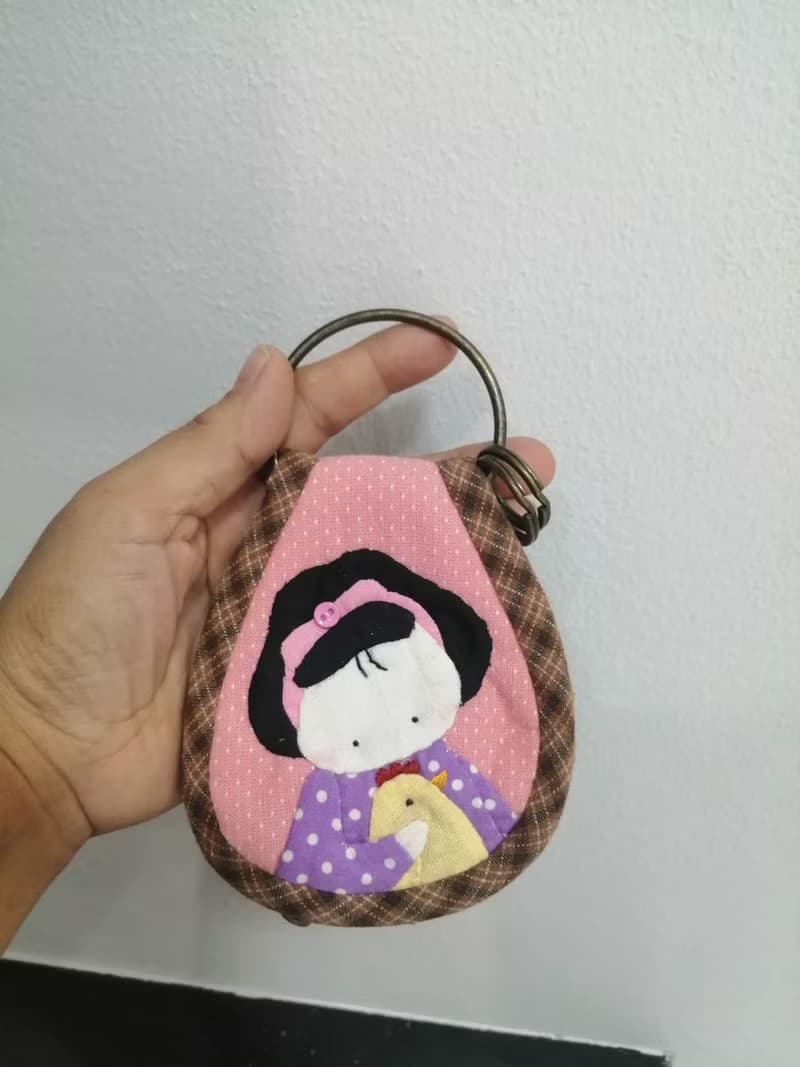 Quilted Key Holder