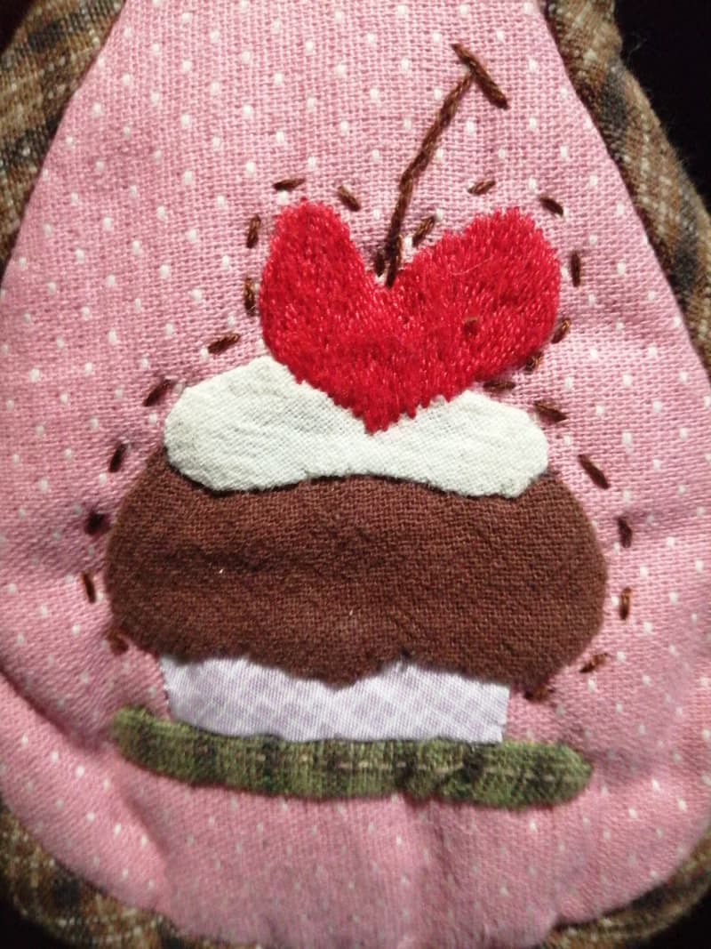 Quilted Key Holder