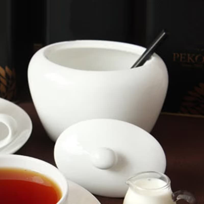 【柳宗理】 骨瓷糖盅450ml-附蓋