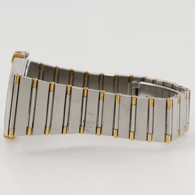 【日本直送】オメガ OMEGA コンステレーション 腕時計 cal.1438 SS クオーツ アナログ表示 ゴールド文字盤 メンズ【中古】