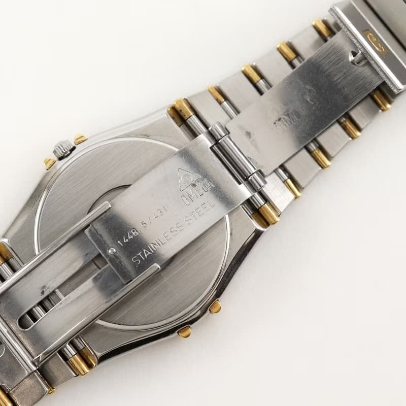 【日本直送】オメガ OMEGA コンステレーション 腕時計 cal.1438 SS クオーツ アナログ表示 ゴールド文字盤 メンズ【中古】