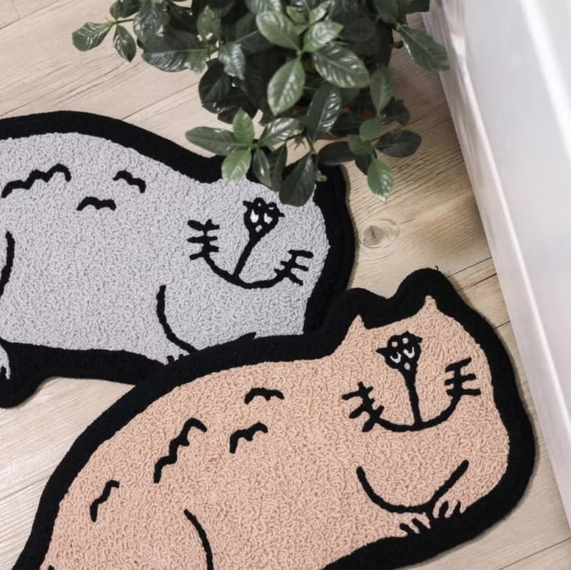 廢廢的吉普貓丨地墊、地毯