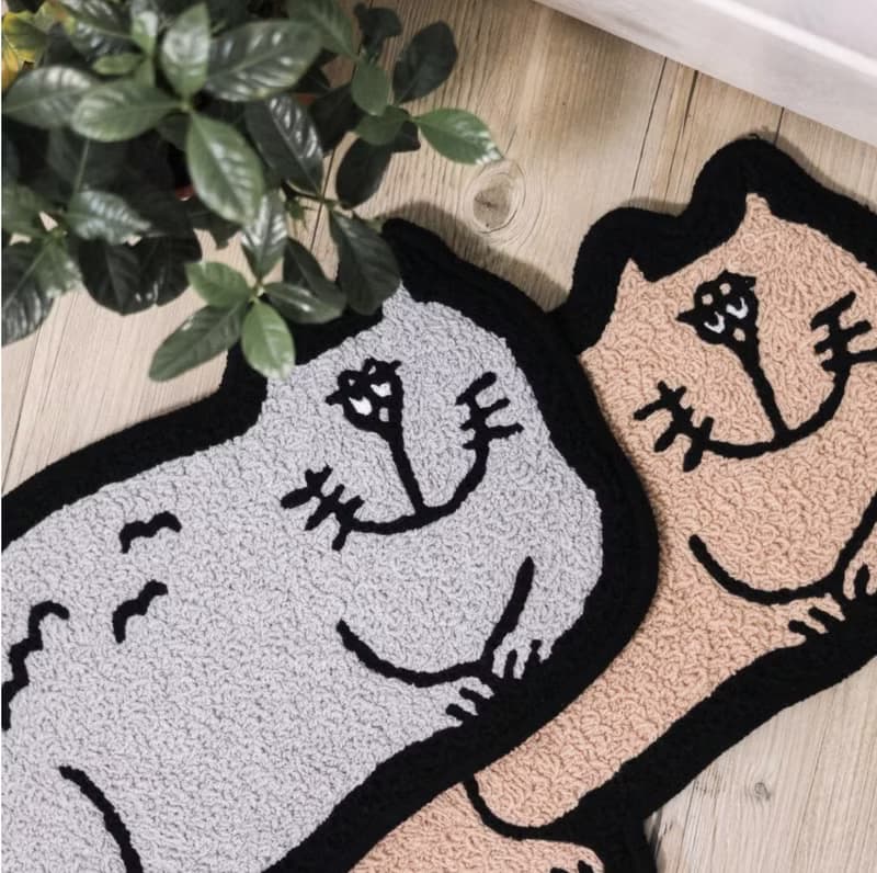 廢廢的吉普貓丨地墊、地毯