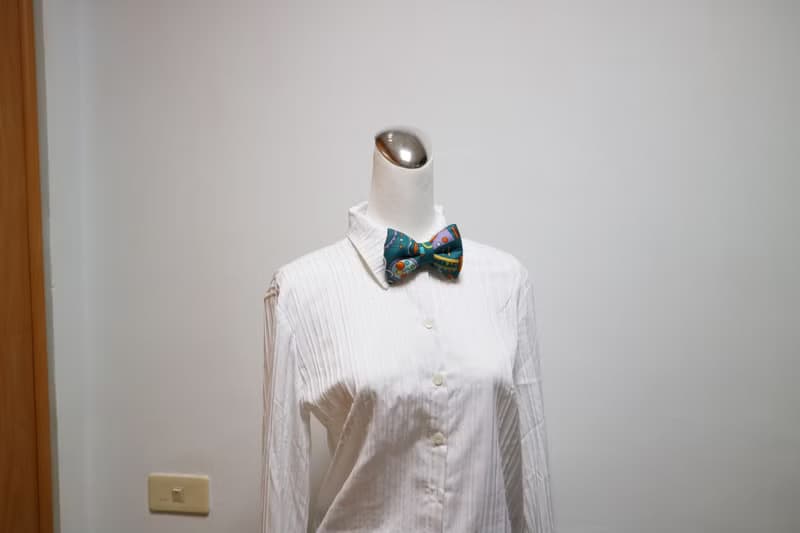 綠色王國手工立體蝴蝶結領結 bow tie *SK*
