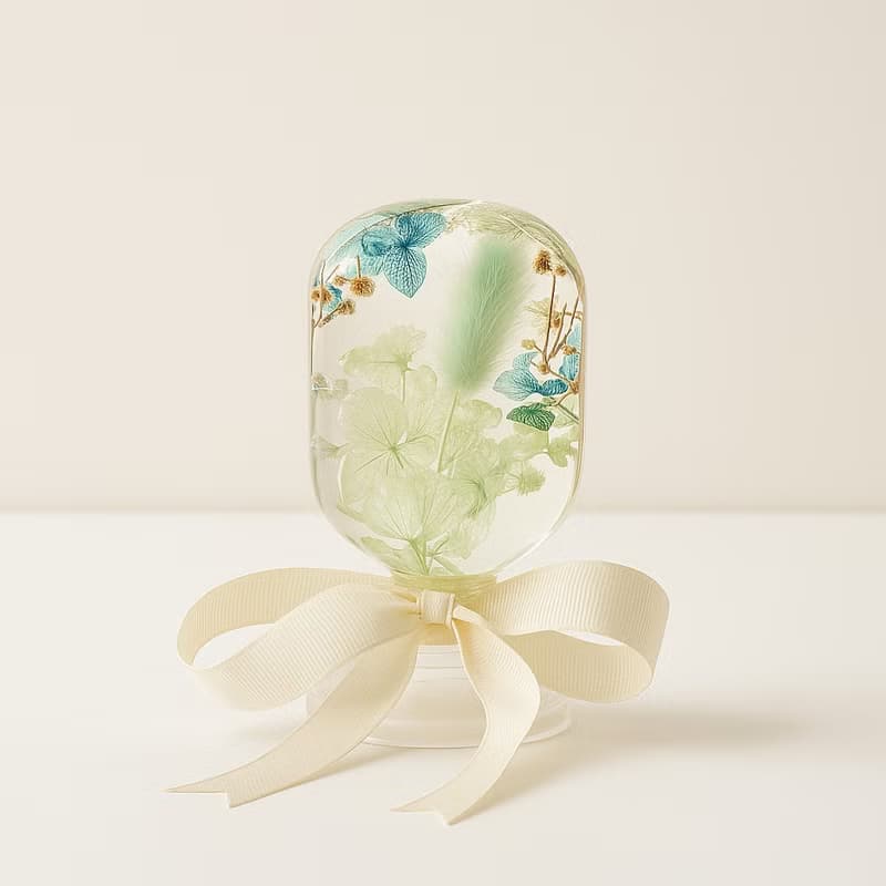 韓系水母瓶浮游花瓶