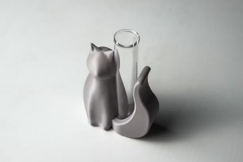 PRINTING LIFE / 貓鬚收集瓶 貓 手印 送禮 禮盒 磁吸 壁飾 擺飾