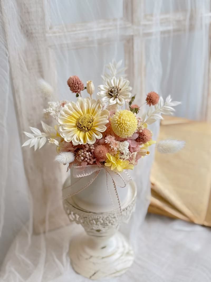 永生花乾燥花  擴香桌花 擺飾 喬遷禮 開店禮 升遷禮 新居禮