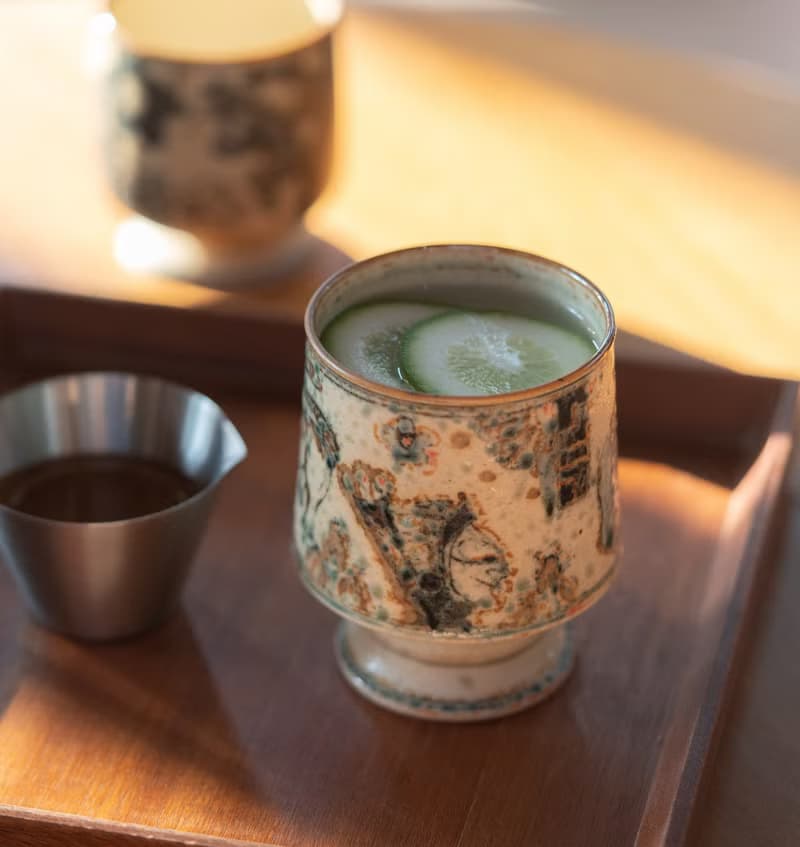景德鎮手繪青花瓷 中國傳統皮影戲紋樣 新款高足杯 茶盤