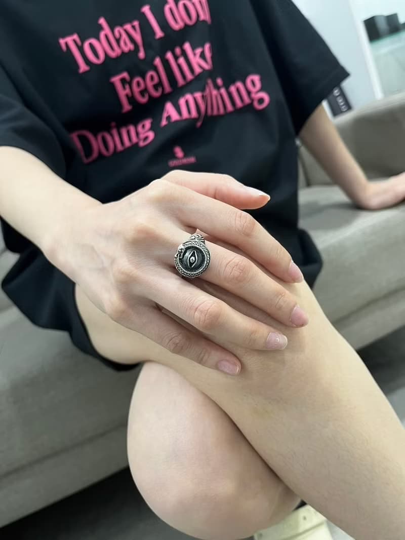 【埃及系列】荷魯斯之眼 Eye of Horus Silver /純銀/戒指/情人對