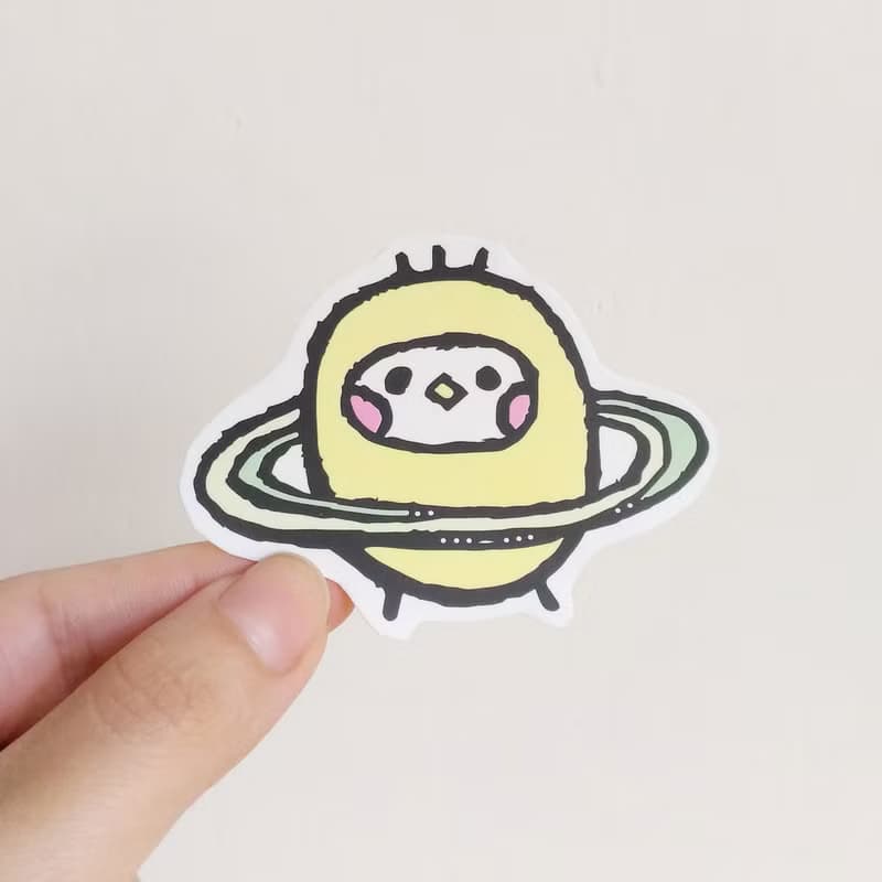 減肥星球 貼紙 3件組