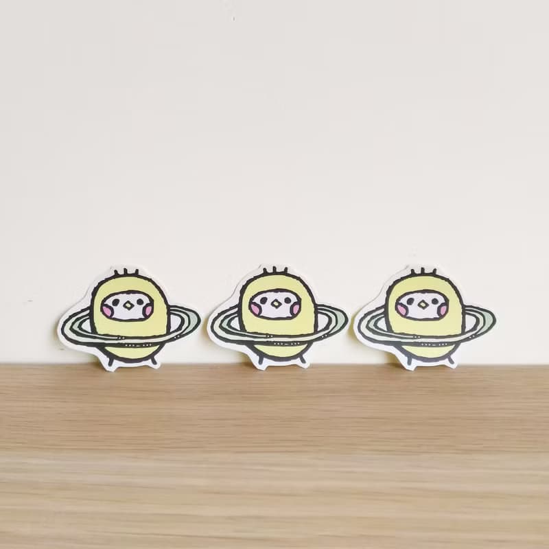 減肥星球 貼紙 3件組