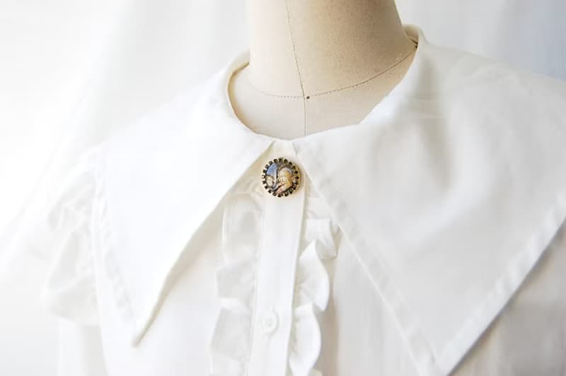 Button Cover 手作鈕扣飾~復古宗教feel~名畫系列: 聖母子