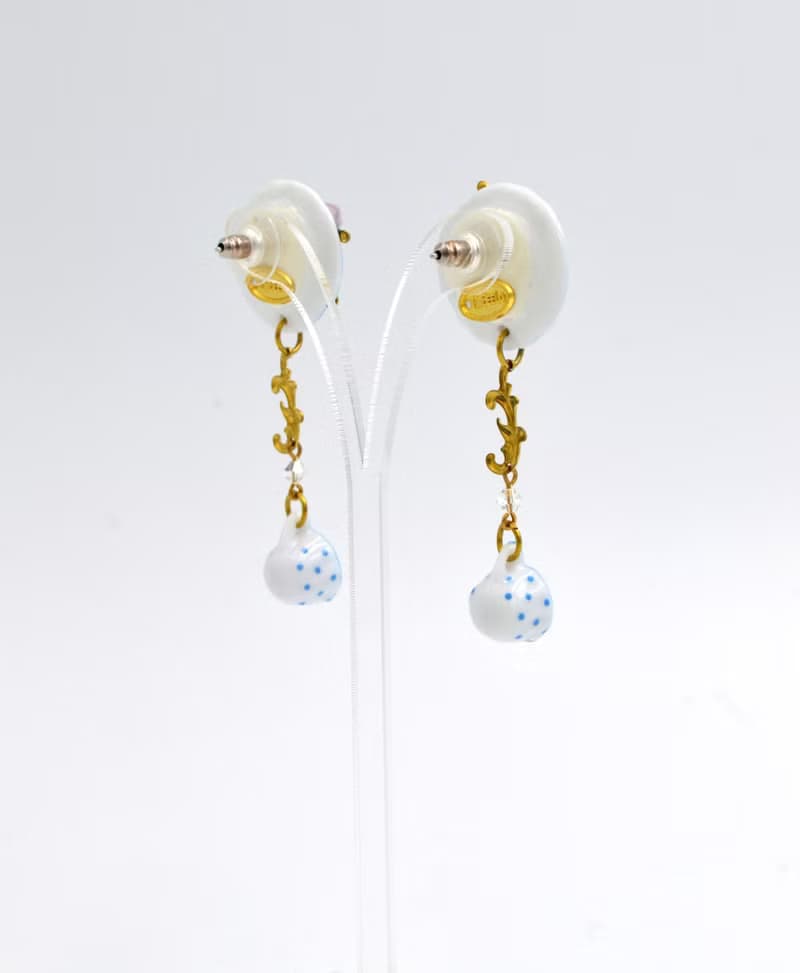 TIMBEE LO 法式甜品陶瓷餐具耳環